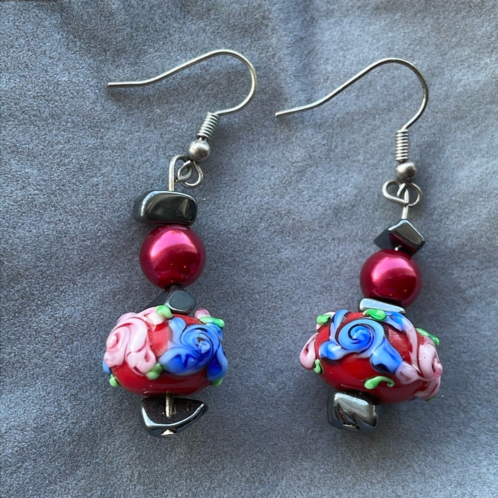 Vintage chinese earrings